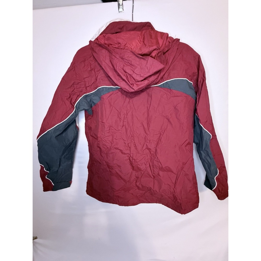 Columbia Womens Red/White/Gray Winter Jacket, Size: Small **Vest Not Included** - Picture 7 of 7